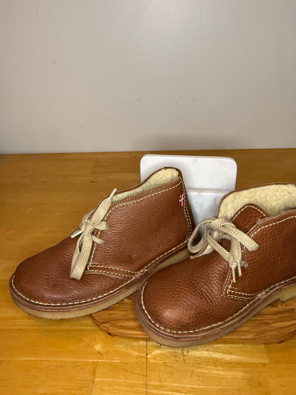 Duckfeet Grena - wool lined boot - Nut size 38